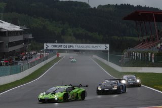 #19 - GRT - Grasser Racing Team - Mateo LLARENA - Hugo COOK - Haytham QARAJOULI - Lamborghini Huracan GT3 EVO2
 | SRO Motorsports Group