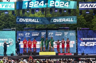 Crowdstrike 24 Hours of Spa - Overall Podium  | SRO/JEP