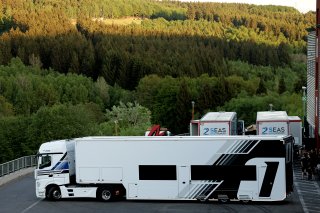 Teams arrive and setup at Circuit Spa-Francorchamps | SRO / JEP