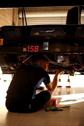 Crowdstrike 24 Hours of Spa Prologue setup
 | SRO/JEP