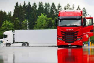 Trucks arriving at Crowdstrike 24 Hours of Spa Prologue
 | SRO Motorsports Group