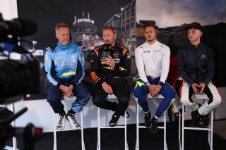 #71 - AF Corse - Francorchamps Motors - Stephan LEMERET - Ferrari 296 GT3, #9 - Boutsen VDS - Maxime MARTIN - Mercedes-AMG GT3 EVO, #96 - Rutronik Racing - Alessio PICARIELLO - Porsche 911 GT3 R (992) and #24 - Steller Motorsport - Matisse LISMONT - Corve | SRO / JEP