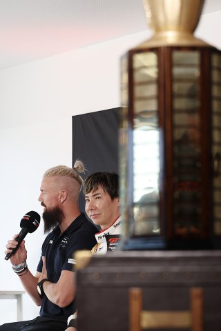 #7 - Comtoyou Racing - Nicki THIIM - Aston Martin Vantage AMR GT3 EVO in the Press Conference | SRO / JEP