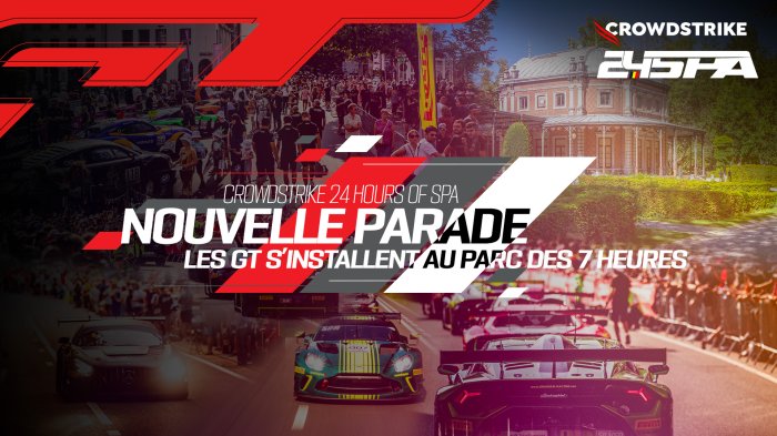 Parc de Sept Heures and Galerie L&eacute;opold II to host CrowdStrike 24 Hours of Spa Parade