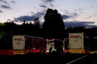 Teams arrive and setup at Circuit Spa-Francorchamps | SRO / JEP