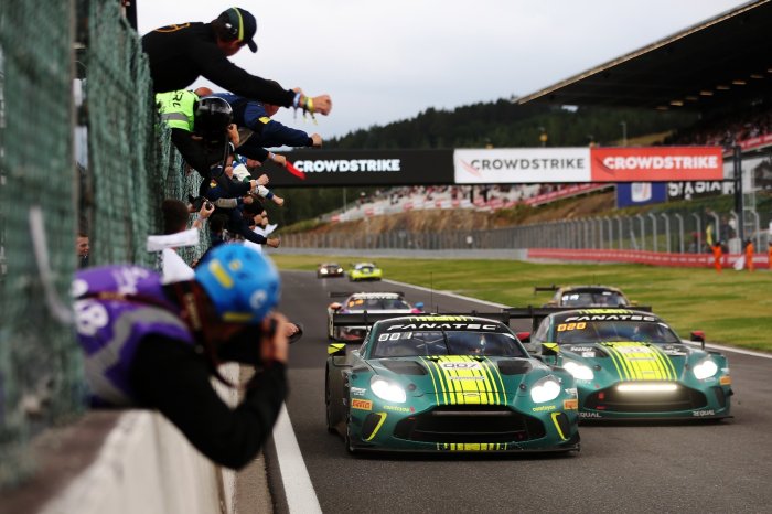 Comtoyou Racing clinches historic Aston Martin victory as record crowd celebrates centenary CrowdStrike 24 Hours of Spa&nbsp;
