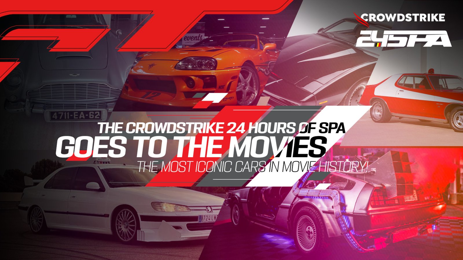 The CrowdStrike 24 Hours of Spa goes to the movies