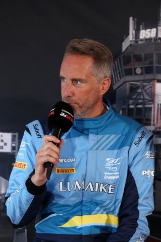 #71 - AF Corse - Francorchamps Motors - Stephane LEMERET - Ferrari 296 GT3 in the Press Conference | SRO / JEP