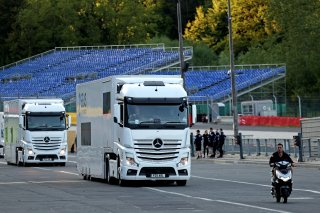 Teams arrive and setup at Circuit Spa-Francorchamps | SRO / JEP
